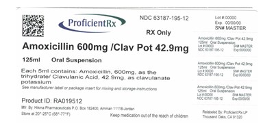 Amoxicillin/clav Pot 600mg (Clav Pot 600mg)